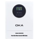انفرتر OKA لتشغيل الأجهزة المنزلية وقت انقطاع الكهرباء أو مع أنظمة الطاقة الشمسية
قدرة 11000 فولت أمبير – 11000 وات
موديل Oka 11000P