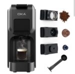 ⁦ماكينة قهوة بالكبسولات والبن المطحون من OKA
لصناعة الإسبريسو
موديل OKA C50⁩ - الصورة ⁦9⁩