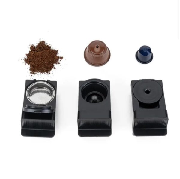 ⁦ماكينة قهوة بالكبسولات والبن المطحون من OKA
لصناعة الإسبريسو
موديل OKA C50⁩ - الصورة ⁦4⁩