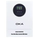 انفرتر OKA لتشغيل الأجهزة المنزلية وقت انقطاع الكهرباء أو مع أنظمة الطاقة الشمسية
قدرة 3000 فولت أمبير – 3000 وات
موديل Oka 3000