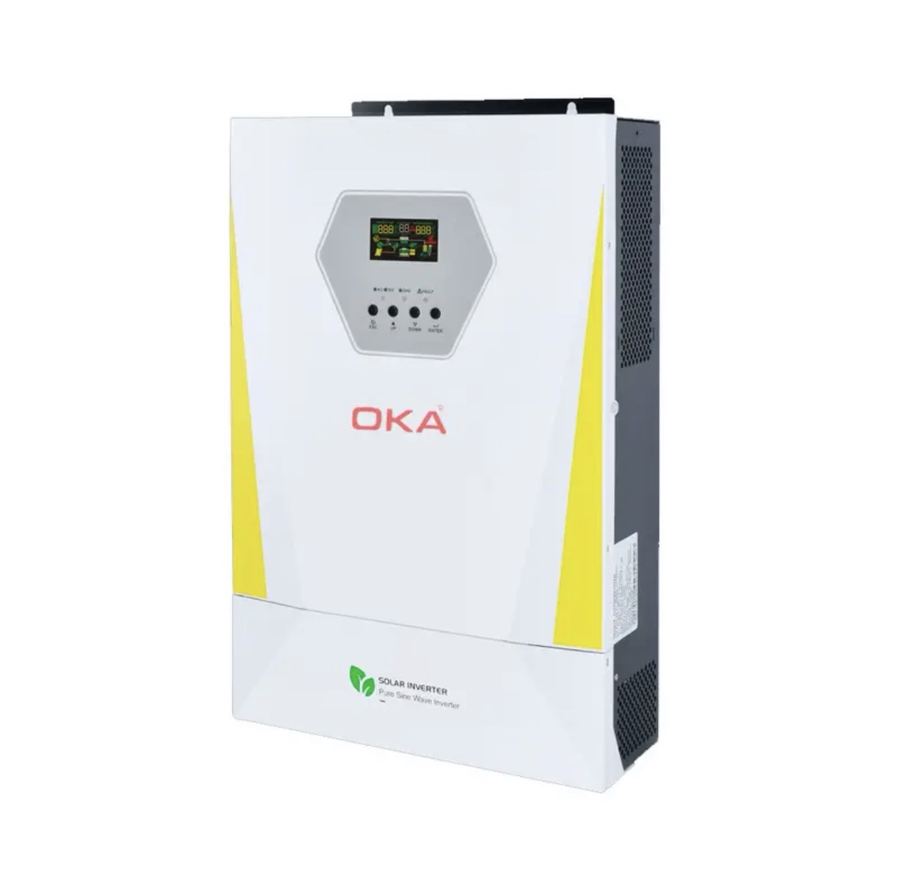 screenshot-244 انفرتر OKA العاكس للطاقة لتشغيل الأجهزة المنزلية وقت انقطاع الكهرباء أو مع أنظمة الطاقة الشمسية
قدرة 6200 فولت أمبير – 6200 وات
موديل GD6248JMH - الصورة 1