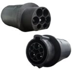 اوكا محول شحن سيارات كهربائية من بروتوكول Type 1 الامريكي والياباني إلى GB الصيني / موديل ( T1-GB )