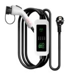 اوكا شاحن سيارة كهربائية متوافق مع جميع السيارات الكهربائية 3.5 كيلو واط – 16 امبير – 250 فولت يأتي من النوع ( Type2 portable EV charger ) / موديل YYU90