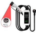 ⁦اوكا شاحن سيارة كهربائية متوافق مع جميع السيارات الكهربائية 3.5 كيلو واط – 16 امبير – 250 فولت يأتي من النوع ( Type 2 portable EV charger ) / موديل YYU10⁩ - الصورة ⁦3⁩