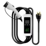 شاحن سيارة كهربائي محمول لجميع السيارات التي تشحن بالكهرباء 3.5 كيلو واط – 16 امبير 250 فولت – 15 متر ( Type 1 ) / موديل D16A