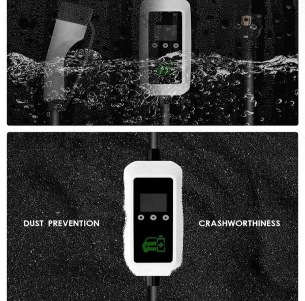 ⁦شاحن سيارة كهربائي محمول لجميع السيارات التي تشحن بالكهرباء 3.5 كيلو واط – 16 امبير 250 فولت – 15 متر ( Type 1 ) / موديل D16A⁩ - الصورة ⁦10⁩