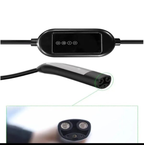 ⁦شاحن سيارة كهربائي محمول متوافق مع سيارات Tesla التي تشحن بالكهرباء 3.5 كيلو واط – 16 امبير 250 فولت / موديل D16A1⁩ - الصورة ⁦6⁩