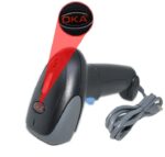 ⁦1Dاوكا سكانر باركود سلكي عالي الجودة لقراءة جميع انواع الباركود يعمل من خلال وصلة يو اس بي/ موديل 
BBH100⁩ - الصورة ⁦2⁩