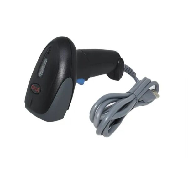 ⁦1Dاوكا سكانر باركود سلكي عالي الجودة لقراءة جميع انواع الباركود يعمل من خلال وصلة يو اس بي/ موديل 
BBH100⁩ - الصورة ⁦3⁩