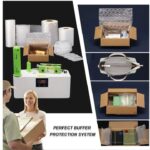 ⁦الة تصنيع البابلز والاكياس الفقاعية الهوائية عالية السرعة والجودة مع رول اكياس هدية مع المنتج / موديل T8⁩ - الصورة ⁦12⁩