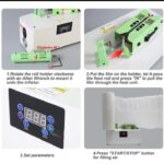 ⁦الة تصنيع البابلز والاكياس الفقاعية الهوائية عالية السرعة والجودة مع رول اكياس هدية مع المنتج / موديل T8⁩ - الصورة ⁦9⁩