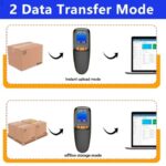 ⁦اوكا سكانر ليزر باركود – QR Code وايرلس عالي الجودة به شاشة لاظهار قراءة الباركود ويعمل بالبلوتوث – 2D / موديل OKA HC-300RS⁩ - الصورة ⁦4⁩