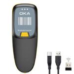 اوكا سكانر ليزر باركود – QR Code وايرلس عالي الجودة يعمل بالبلوتوث – 2D / موديل OKA HC-300R