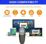 ⁦اوكا سكانر ليزر باركود – QR Code وايرلس عالي الجودة يعمل بالبلوتوث – 2D / موديل OKA HC-300R⁩ - الصورة ⁦9⁩