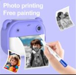 ⁦اوكا كاميرا طباعة صور فورية مع طابعة حرارية للاطفال- موديل JK10 / لون ازرق⁩ - الصورة ⁦6⁩