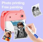 ⁦اوكا كاميرا طباعة صور فورية مع طابعة حرارية للاطفال- موديل JK10 / لون وردي⁩ - الصورة ⁦3⁩