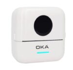 ⁦طابعة حرارية محمولة وايرلس للاطفال لطابعة الرسومات والصور – طابعة ملصقات حرارية صغيرة – تعمل من خلال الابلكيشن / موديل BVV10 – لون ابيض⁩ - الصورة ⁦4⁩