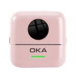 ⁦طابعة حرارية محمولة وايرلس للاطفال لطابعة الرسومات والصور – طابعة ملصقات حرارية صغيرة – تعمل من خلال الابلكيشن / موديل BVV10 – لون وردي⁩ - الصورة ⁦2⁩