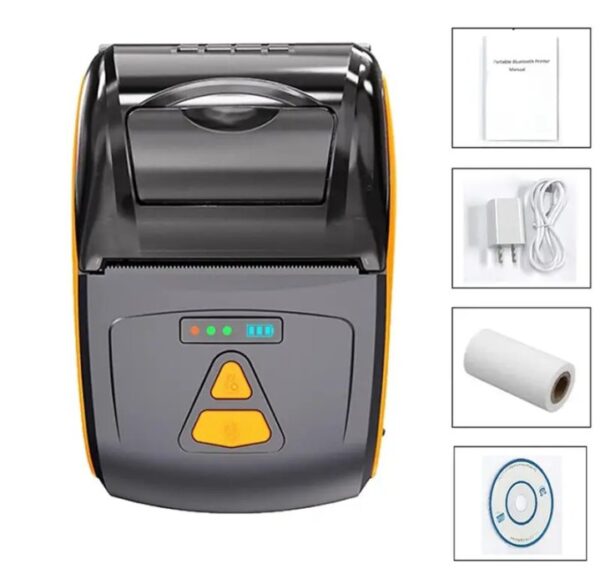 ⁦طابعة حرارية وايرلس يدوية تعمل من خلال الابلكيشن او البلوتوث او الكمبيوتر او لاب توب / موديل PT-220⁩ - الصورة ⁦6⁩