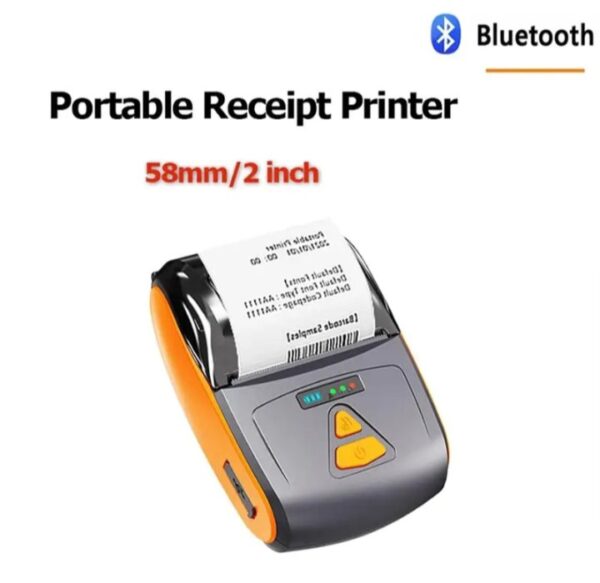 ⁦طابعة حرارية وايرلس يدوية تعمل من خلال الابلكيشن او البلوتوث او الكمبيوتر او لاب توب / موديل PT-220⁩ - الصورة ⁦12⁩