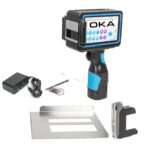 طابعة لاسلكية محمولة من OKA للطباعة علي الكراتين والخشب والحديد والالومنيوم بالحبر / موديل TTR100