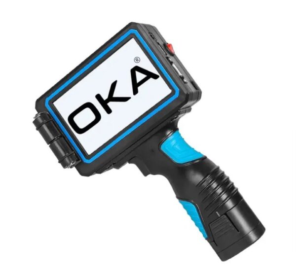 ⁦طابعة لاسلكية محمولة من OKA للطباعة علي الكراتين والخشب والحديد والالومنيوم بالحبر / موديل TTR100⁩ - الصورة ⁦4⁩