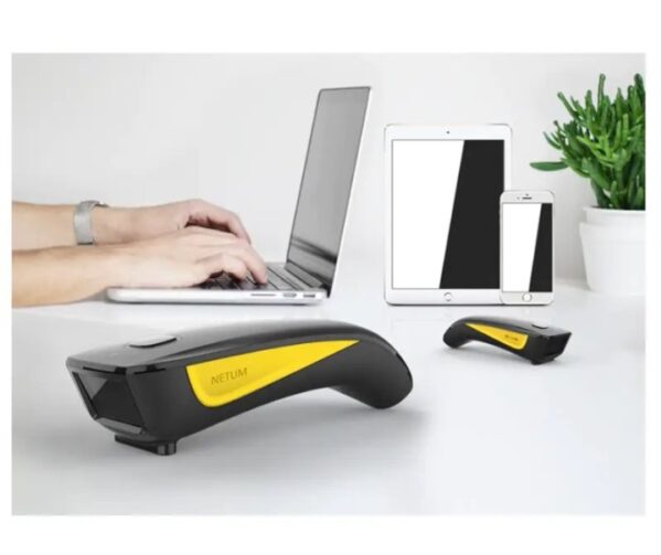 ⁦ماسح الباركود اللاسلكي من NETUM – قابل لإعادة الشحن – موديل C750⁩ - الصورة ⁦3⁩