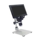 ⁦ميكروسكوب رقمي G1200 بدقة 12 ميجابكسل مع شاشة LCD مقاس 7 بوصات – تكبير حتى 1200x | مع حامل من خليط معدني من الالومنيوم مثالي لفحص الإلكترونيات واللحام الدقيقة⁩ - الصورة ⁦4⁩