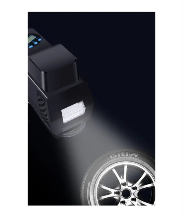 ⁦منفاخ هواء مزود بكشاف اضاءة – لاطارات السيارات والدراجات والكرات و الاطواق العائمة يعمل علي ولاعة السيارة أو البطارية / NBX65⁩ - الصورة ⁦5⁩