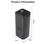 ⁦كمبروسر منفاخ مضخة هواء محمولة لاسلكي للسيارات / موديل PR-F1901⁩ - الصورة ⁦2⁩