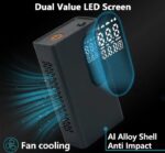 ⁦كمبروسر منفاخ مضخة هواء محمولة لاسلكي للسيارات / موديل PR-1120⁩ - الصورة ⁦3⁩