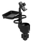 ⁦حامل أكواب للسيارة بالاضافة الي 2 فتحة كوب صغيرة وفتحة اكواب كبيرة بالأضافة الي حامل موبايل / موديل CUP-A04⁩ - الصورة ⁦3⁩