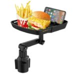 حامل أكواب للسيارة مزود بصينية طعام دوارة قابلة للفصل / موديل CUP-B01