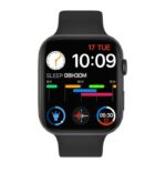 ⁦FR99 Pluse ساعة ذكية 44MM-SERIES 6 شاشة تتش بالكامل جميع زراير الساعة تعمل  مع 2 سوار قماش و سيليكون تدعم اللغة العربية ومتوافقة مع  Android و IOS لون أسود⁩ - الصورة ⁦2⁩