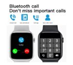 ⁦MC72 Pro ساعة ذكية 44MM-SERIES 6 شاشة تتش بالكامل تقوم بقياس نسبة الأكسجين في الدم ونبطات القلب وضغط الدم وتنبيهات المكالمات والرسائل متوافقة مع Android و IOS لون ذهبي⁩ - الصورة ⁦6⁩