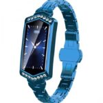 ساعة ذكية B78 تعمل باللمس متوافق مع نظامي Android و iOS – أزرق