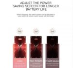 ⁦ساعة ذكية B78 تعمل باللمس متوافق مع نظامي Android و iOS – ذهبي⁩ - الصورة ⁦3⁩