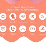 ⁦ساعة ذكية B78 تعمل باللمس متوافق مع نظامي Android و iOS – ذهبي⁩ - الصورة ⁦5⁩