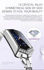 ⁦ساعة ذكية B78 تعمل باللمس متوافق مع نظامي Android و iOS – فضي⁩ - الصورة ⁦8⁩