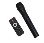 ⁦K2-12 سماعة المناسبات والحفلات والرحلات بالبلوتوث ومضخم صوت – راديو – منفذ للفلاشة aux – كارت ميموري – تسجيل – ميكرفون لاسلكي وريموت للتحكم – متنقله بعجلات للجر – اضاءة ليد – سماعة 12 بوصة قابلة للشحن⁩ - الصورة ⁦6⁩