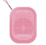 سماعة Sendem مكبرة للصوت بلوتوث – USB – راديو Fm – شكل كلاسيكي متواقفة مع جميع الاجهزة لون وردي