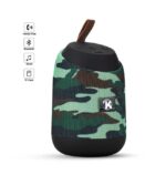 سماعة بلوتوث K37 صغيرة الحجم صوت ثلاثي الأبعاد – مكالمات – راديو اف ام – منفذ USB منفذ لكارت الميموري – شكل كلاسيكي متواقفة مع جميع الاجهزة لون جيشي