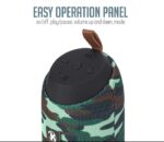 ⁦سماعة بلوتوث K37 صغيرة الحجم صوت ثلاثي الأبعاد – مكالمات – راديو اف ام – منفذ USB منفذ لكارت الميموري – شكل كلاسيكي متواقفة مع جميع الاجهزة لون جيشي⁩ - الصورة ⁦3⁩