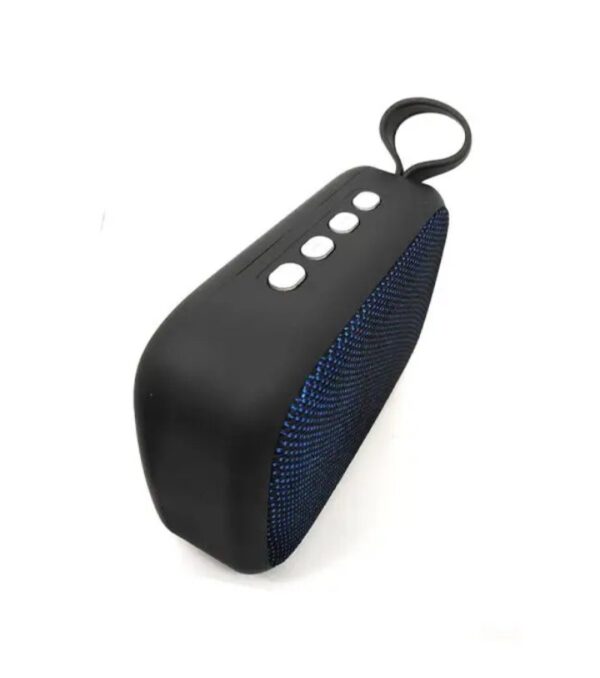 ⁦سماعة بلوتوث M5 صغيرة الحجم صوت ثلاثي الأبعاد – مكالمات – راديو Fm – منفذ USB – منفذ لكارت الميموري – شكل كلاسيكي متواقفة مع جميع الاجهزة لون أزرق⁩ - الصورة ⁦4⁩