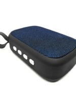 ⁦سماعة بلوتوث M5 صغيرة الحجم صوت ثلاثي الأبعاد – مكالمات – راديو Fm – منفذ USB – منفذ لكارت الميموري – شكل كلاسيكي متواقفة مع جميع الاجهزة لون أزرق⁩ - الصورة ⁦5⁩