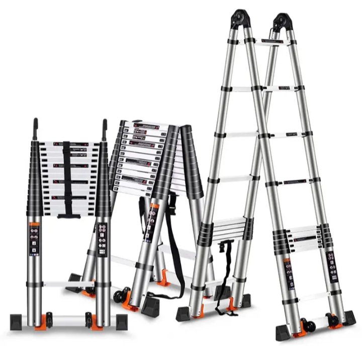 2025/12/IMG_D9A2D9A0D9A2D9A5D9A1D9A2D9A0D9A9_D9A0D9A1D9A1D9A6D9A1D9A1.jpg سلم الومنيوم تليسكوبي مستورد متداخل الاجزاء قابل للتعديل – طول 2.2 متر قابل للانحناء 360 درجة / موديل YT-ATM220 - الصورة 1