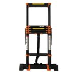 ⁦سلم فولاز كربوني تليسكوبي مستورد متداخل الاجزاء قابل للتعديل – طول 3.9 متر متعدد الجهات ( درجات سلم من الجانبين ) / موديل YT-CTA390⁩ - الصورة ⁦2⁩