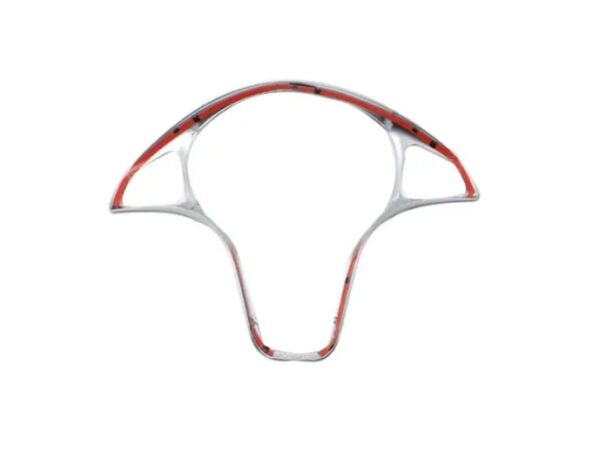 ⁦إطار عجلة القيادة لمرسيدس GLA 2016-2019 / لون فضي⁩ - الصورة ⁦2⁩