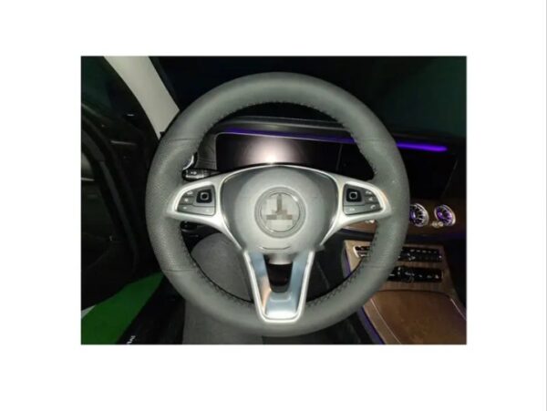 ⁦إطار عجلة القيادة لمرسيدس New C Class 2016-2019 / لون فضي⁩ - الصورة ⁦3⁩