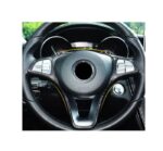 ⁦إطار عجلة القيادة لمرسيدس GLA 2016-2019 / لون كاربون⁩ - الصورة ⁦8⁩